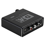 FCLUO Digital Coaxial to Analog / Optical to Analog Audio Converter + USB Cable + Optical Cable