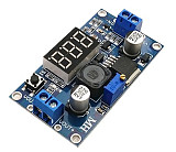 XT-XINTE 5A 75W LM2596 DC-DC Adjustable Step-down Voltage Regulator Power Module with Voltmeter Display