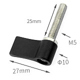 BGNING CNC Aluminum M5x25 Adjustable Hand Screw Tight Lock Screws for Photographic Equipment Camera Accessories 3 Colors