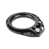 BGNING Aluminum Alloy Diving Lens Carrier Close-up Lens Fixed Base M67 Lens Adapter M67 Camera Waterproof Housing Lens Adapter Suitable for Wide-angle Lens with M67 Thread Zoom Lens Macro Lens