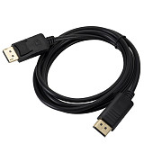 FCLUO Large Display Port Cable DP Male to DP Male Cable 1.8M / 3M