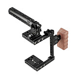 BGNING Stabilizer Portable for Camera SLR Rabbit Cage for Canon 80D GH5/GH4 D7000 For Sony A99, A58,A7,A7II
