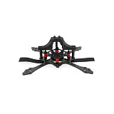 JMT Mini Indoor FPV Racer Frame 65mm w/ 2-4S Brushless CW CCW Motors 2540 2.5inch Propellers Kit Toothpick RC Racing Drone Parts