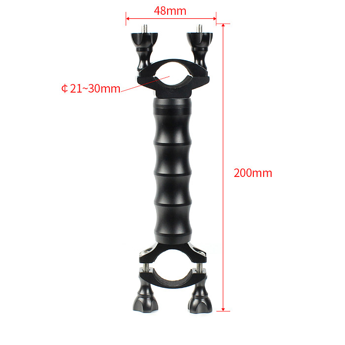 QWINOUT Bicycle Electric Motorcycle Handlebar Extension Clip Bicycle Electric Motorcycle Accessories for 21 ~ 30mm Diameter Tube