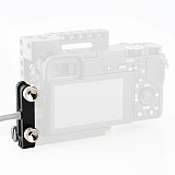 BGNING Camera HDMI Lock Cable Lock Clamp Adapter 1/4''-20  Mount Adapter For Sony A6500 Camera Video Cage