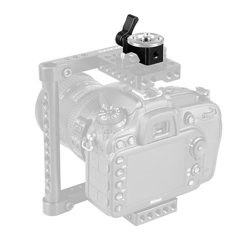 BGNING Camera Quick Release NATO Clamp W/ARRI Rosette M6 Thread Mount for Camera Cage Kit