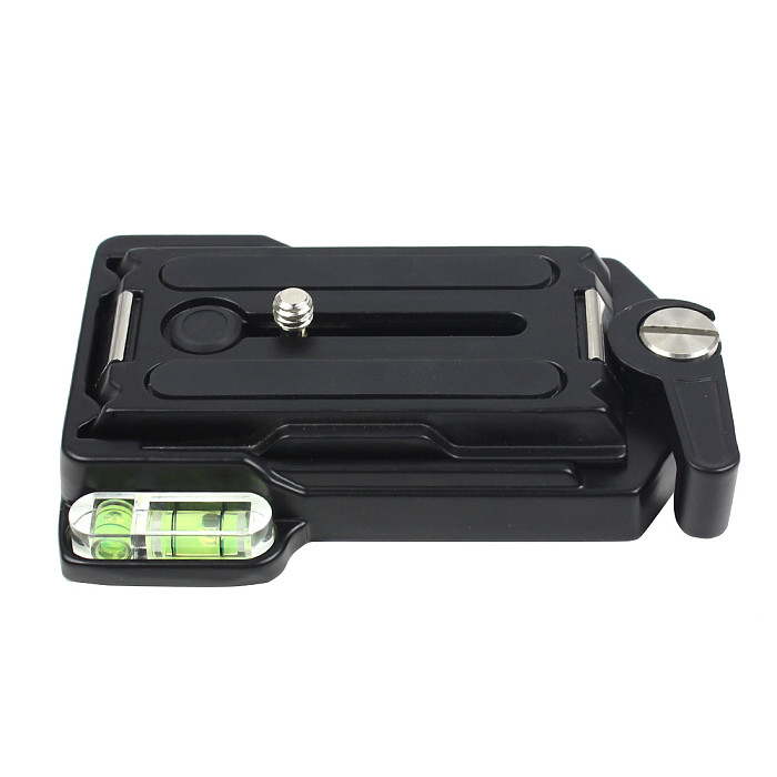 BGNING ​Quick Release Plate DSLR Camera Lens Flat Tripod 1/4  Screw Flat Monopod Quick Release Clamp Adapter Photo Accessory QRA-635L