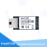 HF Eport-E20 FreeRTOS Network Server TTL Port Serial to Ethernet Embedded DHCP 3.3 V TCP IP Telnet CE Certificate