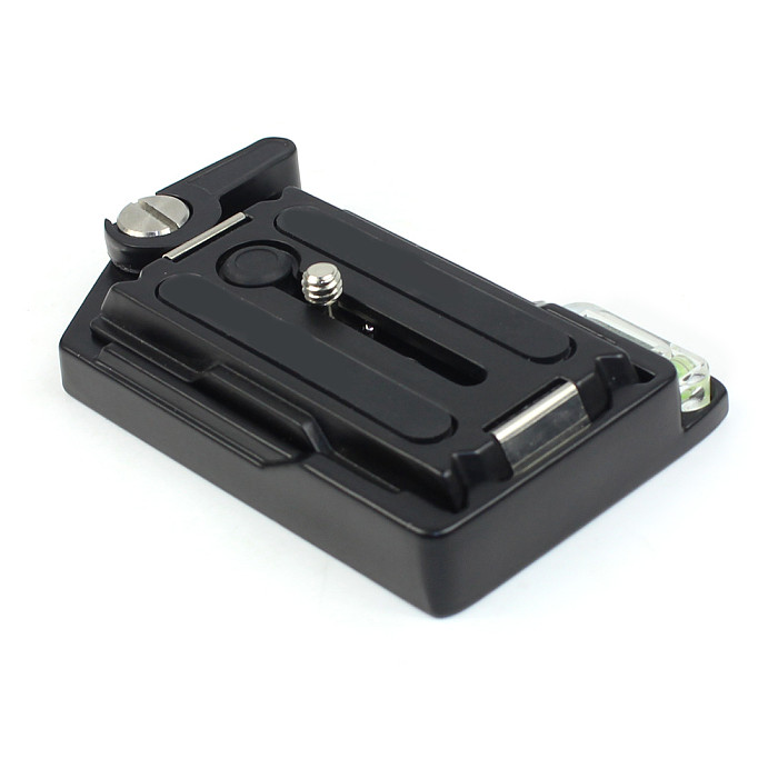 BGNING ​Quick Release Plate DSLR Camera Lens Flat Tripod 1/4  Screw Flat Monopod Quick Release Clamp Adapter Photo Accessory QRA-635L