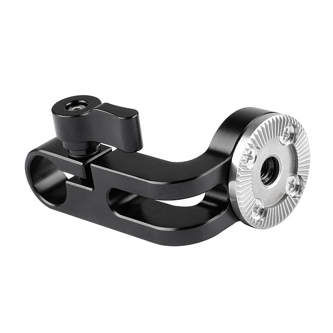 BGNING ARRI Rosette M6 Adapter 15mm Rod Clamp Gear Extension Arm For DSLR Handgrip Camera