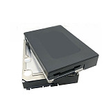  XT-XINTE 2.5  to 3.5  Hard Disk Drive Adapter Converter Mounting Frame Tray Compatible with SATA/IDE/SAS Interface For 7/9.5/12.5mm HDD