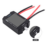 ToolkitRC WM150 150A 50V Watt Meter Power Analyzer LCD Display Power Voltage Current Tester PWM Output for RC FPV Drone