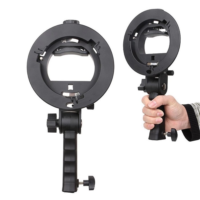 BGNing S-Type Bracket Softbox Umbrella handle Door for Bowens Mounting Adapter for Flash Speedlite Light Photo studio Accessories