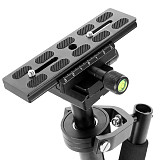 BGNing Aluminum Handheld Stabilizer Adjustable Mount for Phone DV AEE DSLR Video Camera Shooting Shake Shock Bracket Support 1KG
