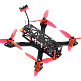 QWinOut T220 FPV Racing Drone RC Quadcopter BNF with FPV200 DVR FPV Watch 220mm Frame F7 AIO Flight Control 2306 2400KV 3-4S Motors FRSKY D8 Receiver