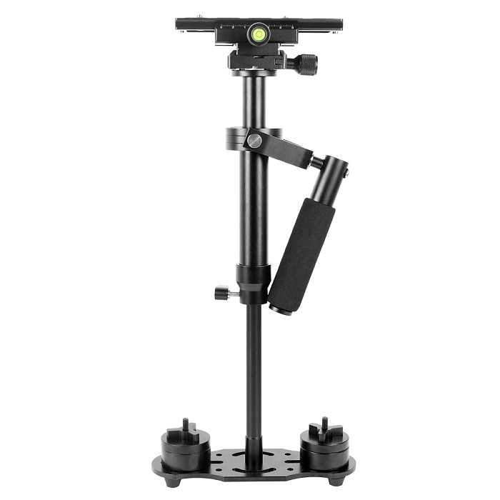 BGNing Aluminum Handheld Stabilizer Adjustable Mount for Phone DV AEE DSLR Video Camera Shooting Shake Shock Bracket Support 1KG