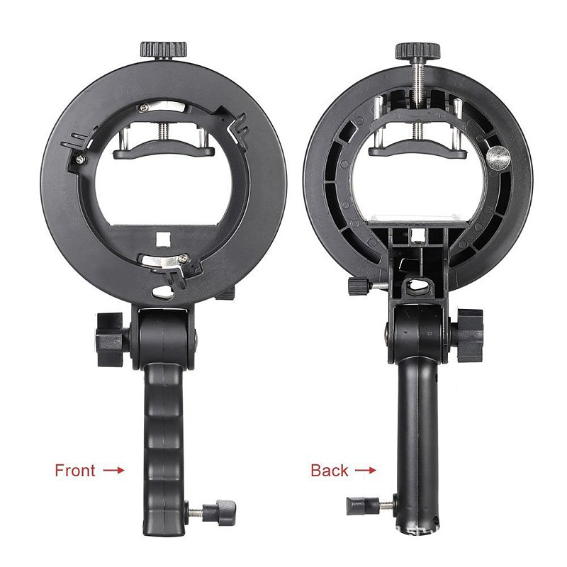 BGNing S-Type Bracket Softbox Umbrella handle Door for Bowens Mounting Adapter for Flash Speedlite Light Photo studio Accessories