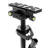 BGNing Aluminum Handheld Stabilizer Adjustable Mount for Phone DV AEE DSLR Video Camera Shooting Shake Shock Bracket Support 1KG