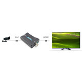  XT-XINTE BNC to HDMI Video Converter HD Display 1080P/720P Lossless Conversion Compatible NTSC, PAL System