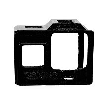 BGNING Camera Case 3D Printed TPU Material Protective Cover with Cold Shoe Seat for GOPRO8 Camera Accessories