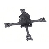 JMT Eyas100 65MM 3K Carbon Fiber Toothpick Frame Kit with 3D Print 19MM/14MM Camera Canopy for DIY RC Drone FPV Racing Quadcopter Freestyle True X