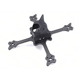JMT Eyas100 65MM 3K Carbon Fiber Toothpick Frame Kit with 3D Print 19MM/14MM Camera Canopy for DIY RC Drone FPV Racing Quadcopter Freestyle True X