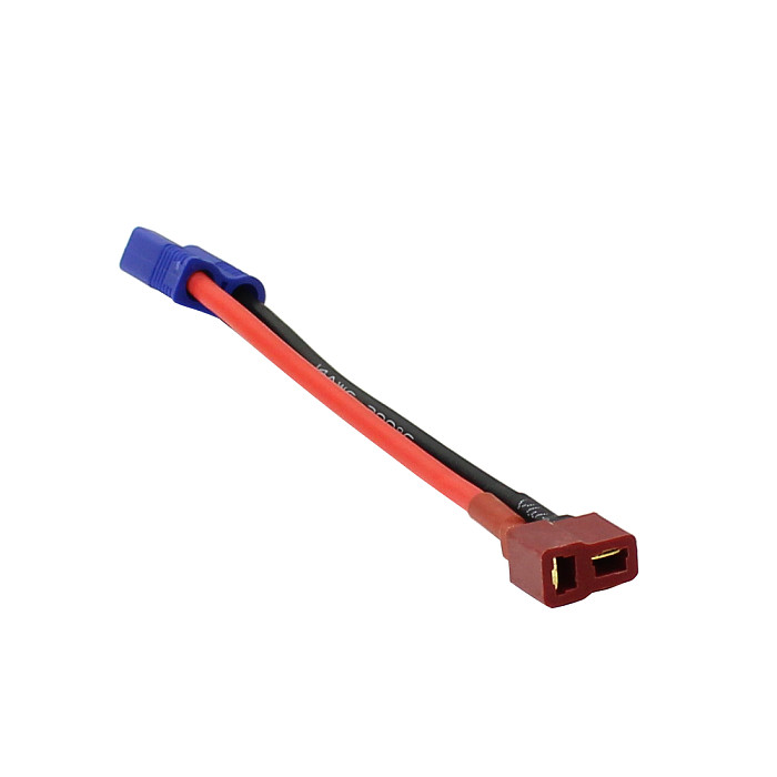 JMT T Plugs Male to Female EC3 Connector High Quality Wire Cable Adapter For RC Parts
