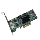 XT-XINTE USB 3.0 PCI-E Expansion Card High Speed 5Gbps 4 Ports External & Internal USB3.0 2+2 Dual Channel for PCI-E x4 x8 x16 PC Adapter