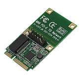 XT-XINTE Mini PCI-E Network Card Adapter 1000Mbps Gigabit Ethernet 10/100/1000M RJ45 Lan Card for XP WIN7 WIN10 Internet Free Lan Adapter