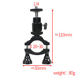 BGNING Camera 360degree Rotating Dome Camera Magic Arm Universal Stand Monitor Stand Universal Anti-Loose Connection Arm for GOPRO/DJI/EKEN Photography