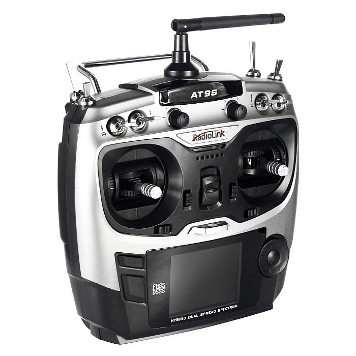  Radiolink 2PCS ​AT9S 2.4G 9CH System Transmitter with R9DS Receiver AT9 Remote Control update version for quadcopter Helicopter