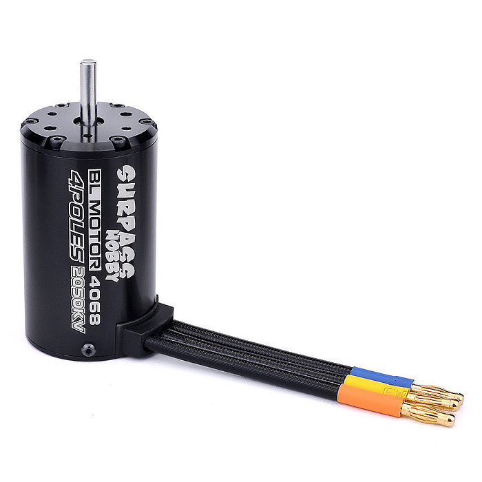 SURPASS HOBBY Waterproof 4068 2050KV 2650KV 1900KV 1700KV 1400KV Sensorless Brushless Motor for 1/8 RC Drift Racing Car Parts