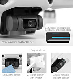 Sunnylife 2 Set Camera Lens Protective Film HD Tempered Clear Glass Film Lens Protector for Mavic Mini