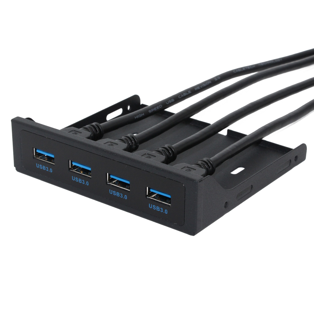 XT-XINTE Front Panel 4 Ports USB 3.0 HUB Splitter Combo Adapter Bracket ...