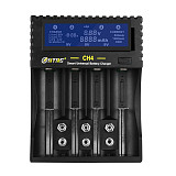 HTRC CH4 Battery Charger Smart Fast for Li-Ion / Li-fe / Ni-CD 18650 26650 6F22 9V AA AAA 16340 14500 Battery