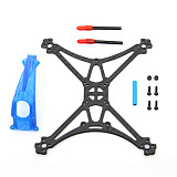HGLRC Toothpick Parrot132 Carbon Fiber Frame Kit with 3D Print TPU Canopy for RC Quadcopter FPV Racing Drone