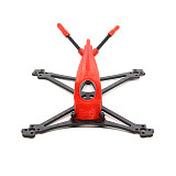 HGLRC Toothpick Parrot120 Carbon Fiber Frame Kit with 3D Print TPU Canopy for RC Quadcopter FPV Racing Drone