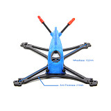 HGLRC Toothpick Parrot132 Carbon Fiber Frame Kit with 3D Print TPU Canopy for RC Quadcopter FPV Racing Drone