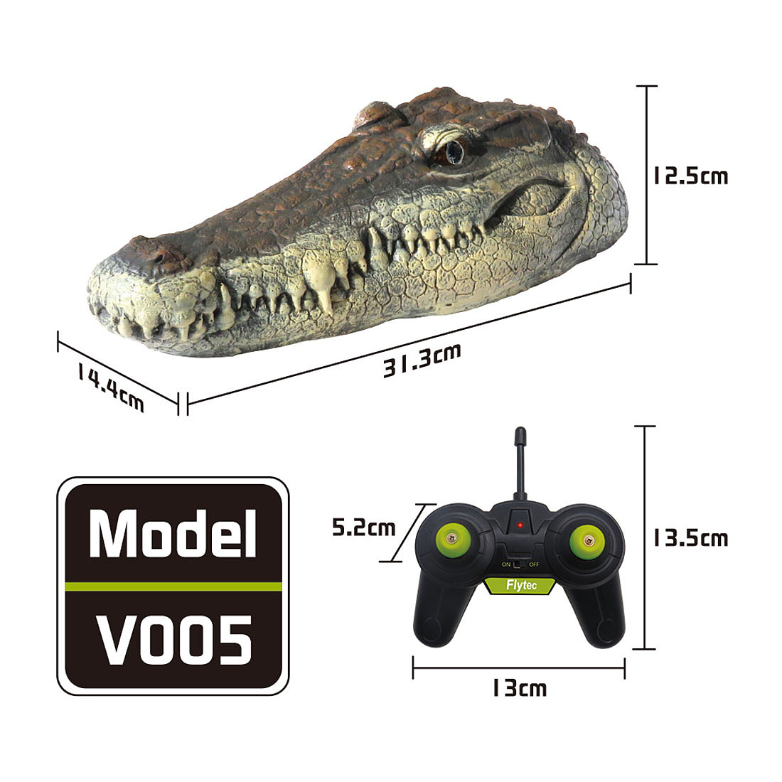 flytec rc crocodile instructions