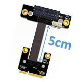 AD-LINK 8Gbps Mini PCI-e mPCIe WAN WiFi To PCIe x1 PCI-E 1x Riser adapter cards Gen3.0 Mini-PCIe cable Mini PCI e for WIFI card