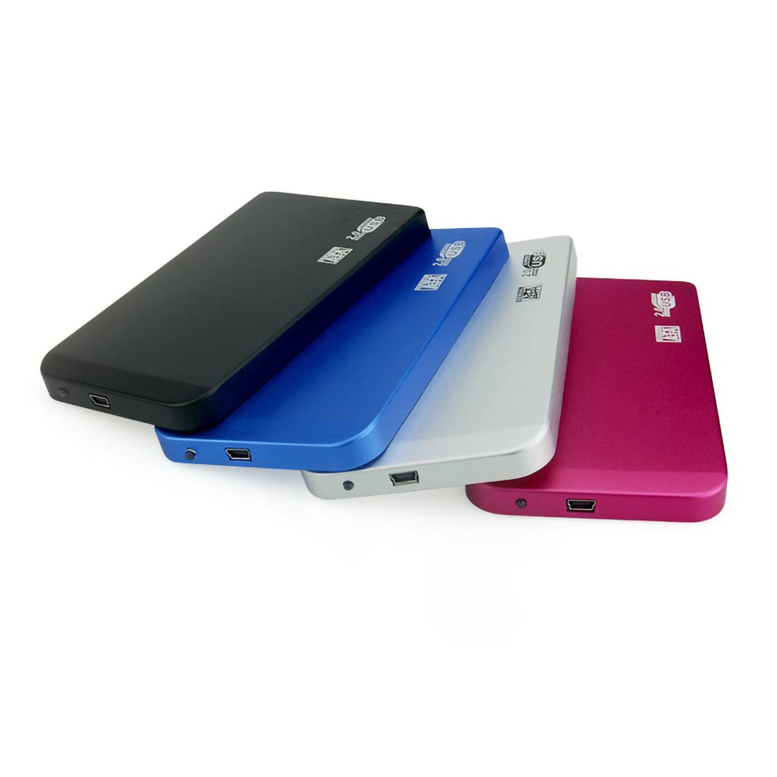 US$ 3.44 - XT-XINTE Aluminum SATA to Mini USB 2.0 HDD Case 2.5 Hard ...