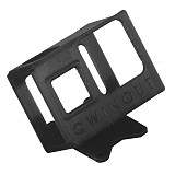 QWinOut 3D Print TPU Camera Mount 30 Degree 3D Printed Camera Holder 3D Printing Protective Cover for Gopro Hero 8 OWL260 Frame DIY RC Drone FPV Racer