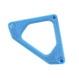 JMT 3D Printed Insulating TPU Board for Larva X 2-3S 2.5inch Brushless FPV Racing Drone FC and Diamond VTX Mounting Bracket