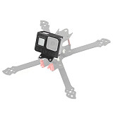 QWinOut 3D Print TPU Camera Mount 20 Degree 3D Printed Camera Holder 3D Printing Protective Cover for Gopro Hero 8 OWL260 Frame DIY RC Drone FPV Racer