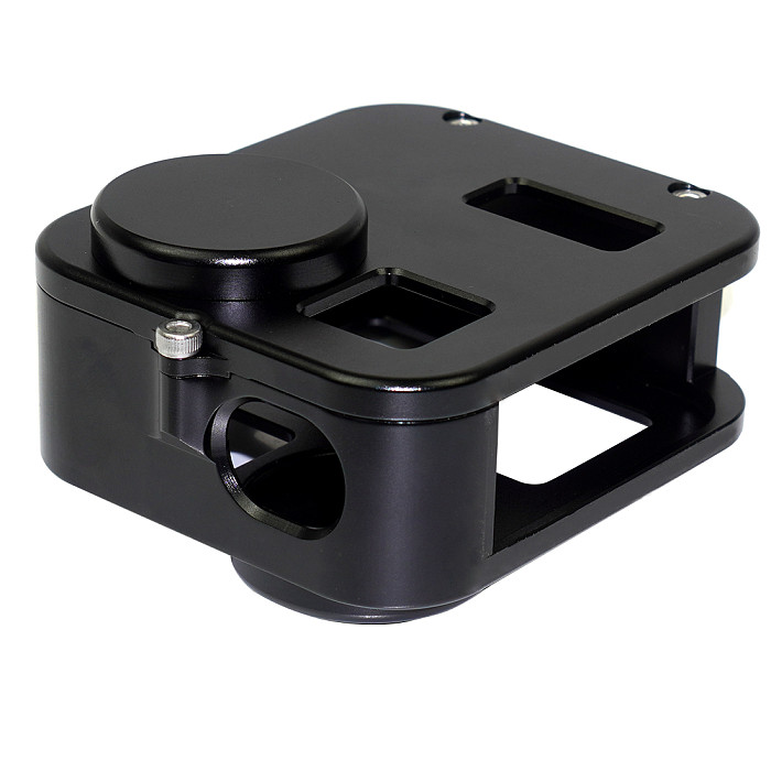 BGNing Housing Shell for Gopro Max 360 VR Panoramic Camera Case Cover CNC Aluminum Protective Cage with Lens Cap for GoPro Max