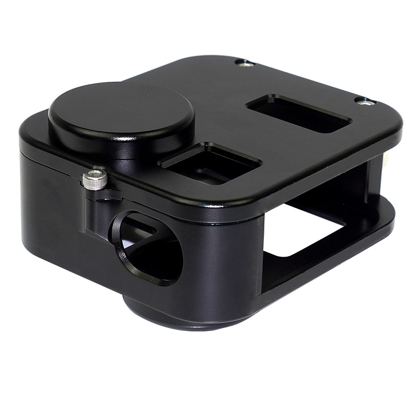 BGNing Housing Shell for Gopro Max 360 VR Panoramic Camera Case Cover CNC Aluminum Protective Cage with Lens Cap for GoPro Max
