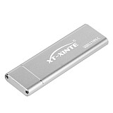 XT-XINTE USB3.1 Type C To M.2 NGFF SSD Converter Adapter External Enclosure Case Aluminum Alloy Solid State Mobile Hard Disk Box Adapter