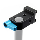 BGNING 15MM Conduit Camera Kit Multi-functional Expansion Bracket Hot Shoe Cold Shoe Slot Single Hole Pipe Clip Kit Accessories