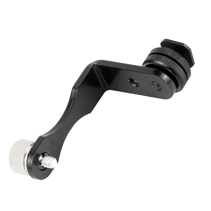 BGNING Mini L-shaped Bracket Photography Kit Expansion Bracket Removable Photography Bracket Flash Hot / Cold Shoe Bracket