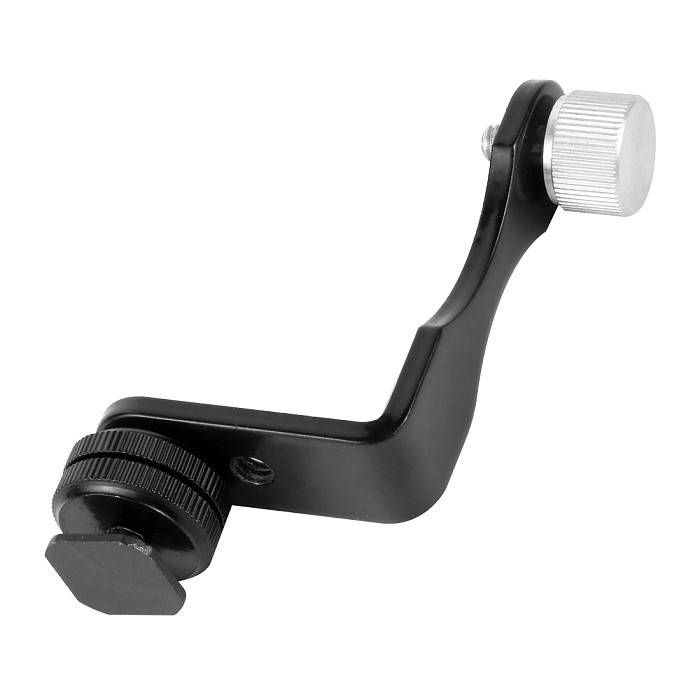 BGNING Mini L-shaped Bracket Photography Kit Expansion Bracket Removable Photography Bracket Flash Hot / Cold Shoe Bracket
